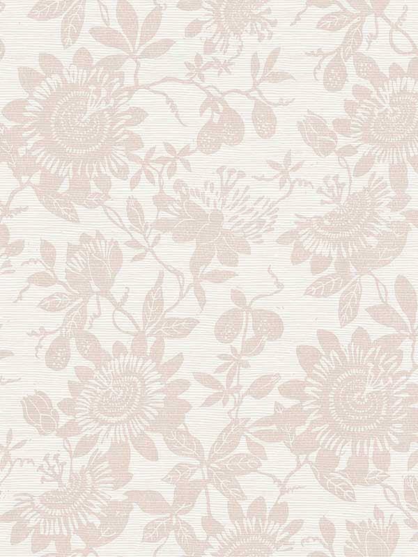 Helen Floral Trail wallpaper in mauve color - pattern number 4074-26630 - by A Street Prints in the Georgia collection