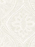 Scout Floral Ogee wallpaper in light grey color - pattern number 4074-26639 - by A Street Prints in the Georgia collection