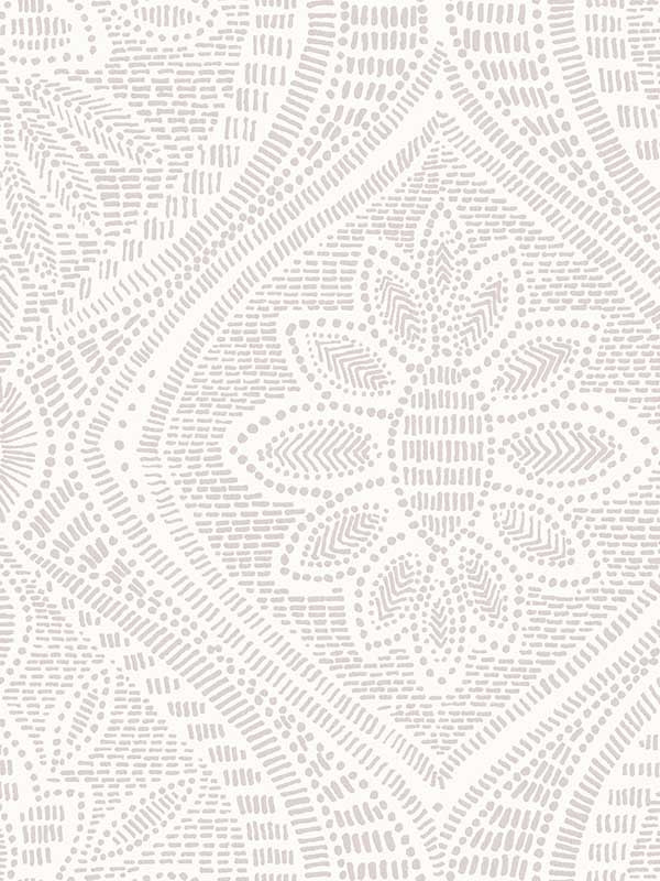 Scout Floral Ogee wallpaper in lavender color - pattern number 4074-26641 - by A Street Prints in the Georgia collection