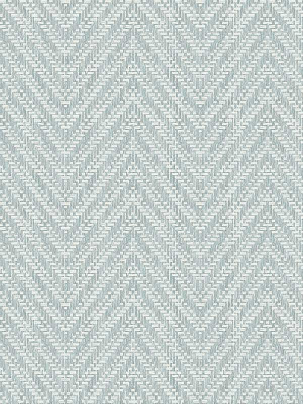 Glynn Chevron wallpaper in sky blue color - pattern number 4074-26649 - by A Street Prints in the Georgia collection