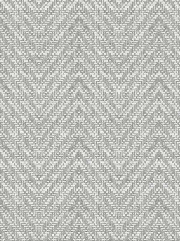 Glynn Chevron wallpaper in grey color - pattern number 4074-26650 - by A Street Prints in the Georgia collection