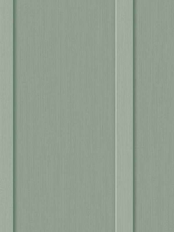 Faux Board and Batten Prepasted fabric in sage green color - pattern number PR11204 - by Seabrook in the Seabrook Prepasted Wallpaper Assortment collection