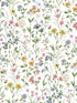 Wildflowers Prepasted fabric in multicolored color - pattern number PR11901 - by Seabrook in the Seabrook Prepasted Wallpaper Assortment collection