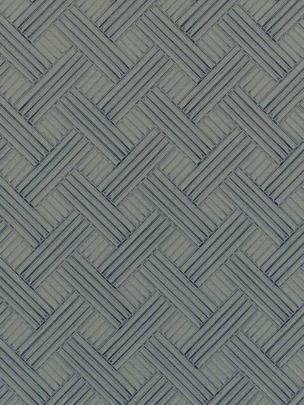 Eason wallpaper in blue cargo color - pattern number WDW2218.WT.0 - by Winfield Thybony in the Distinctive Walls collection
