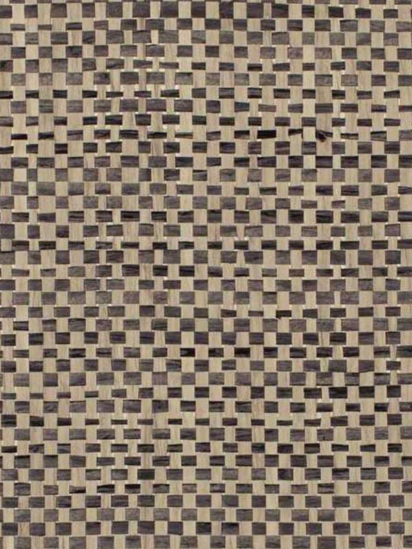 Catalina Weave wallpaper in graphite color - pattern number WDW2389.WT.0 - by Winfield Thybony in the Distinctive Walls collection