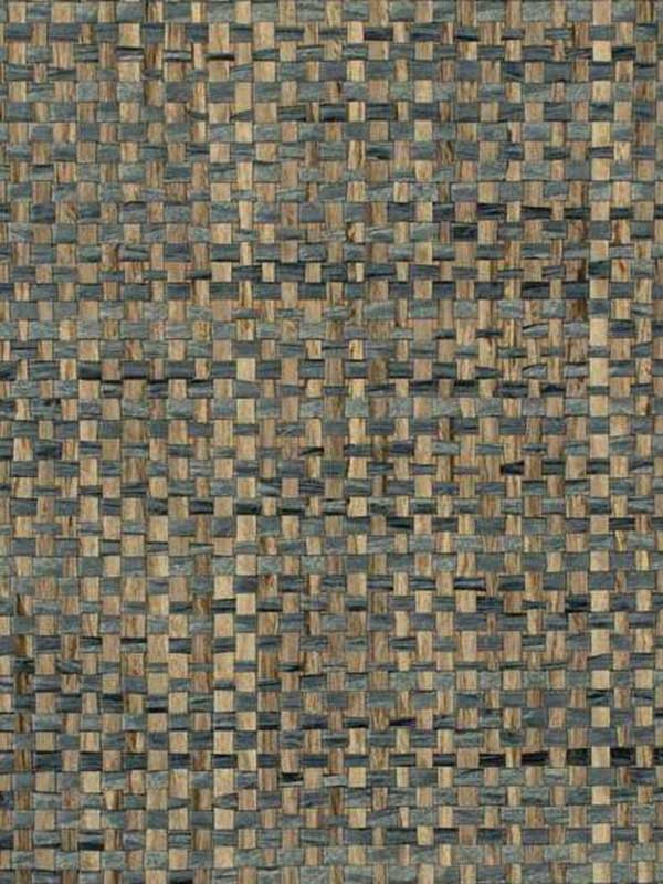 Catalina Weave wallpaper in cadet color - pattern number WDW2397.WT.0 - by Winfield Thybony in the Distinctive Walls collection