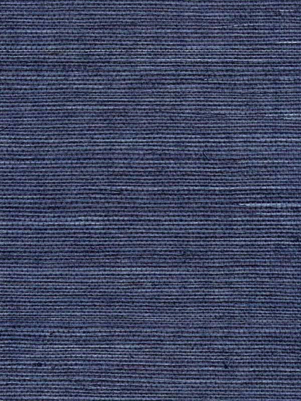 Distinctive Sisals wallpaper in indigo color - pattern number WDW2408.WT.0 - by Winfield Thybony in the Distinctive Walls collection