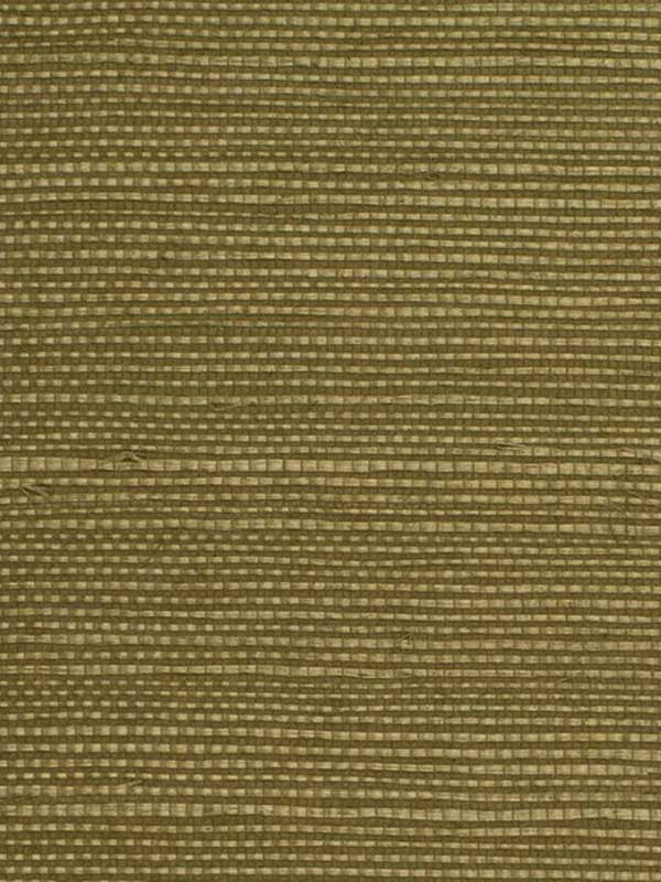 Distinctive Sisals wallpaper in moss color - pattern number WDW2413.WT.0 - by Winfield Thybony in the Distinctive Walls collection
