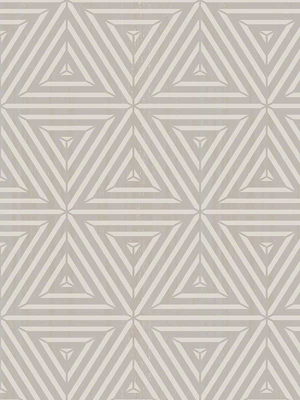 Star wallpaper in neutral color - pattern number WSH1046.WT.0 - by Winfield Thybony in the Showhouse collection
