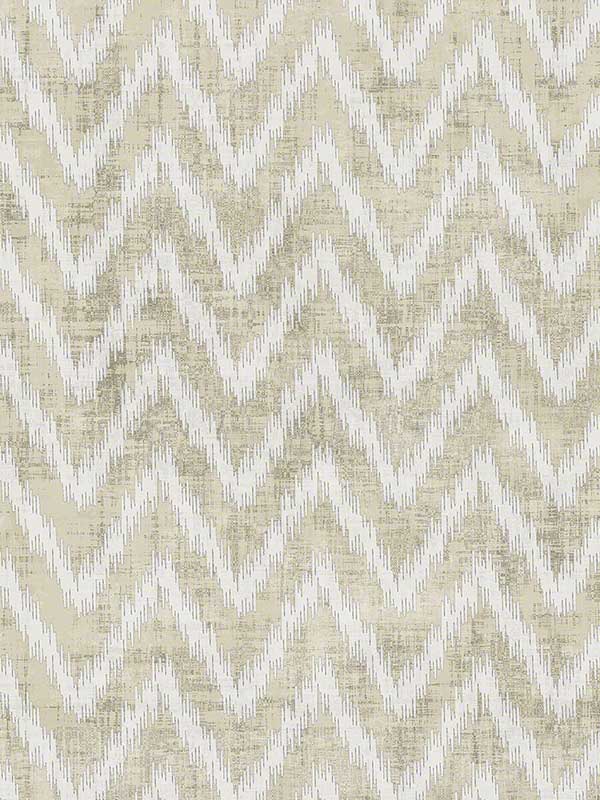 Ziggy wallpaper in creme color - pattern number WSH1050.WT.0 - by Winfield Thybony in the Showhouse collection