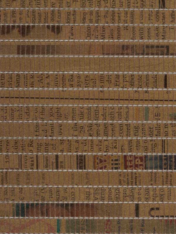 Newsprint wallpaper in 2050 color - pattern number WUE2050.WT.0 - by Winfield Thybony in the Specialty Effects collection
