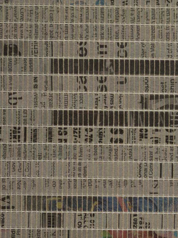 Newsprint wallpaper in 2053 color - pattern number WUE2053.WT.0 - by Winfield Thybony in the Specialty Effects collection