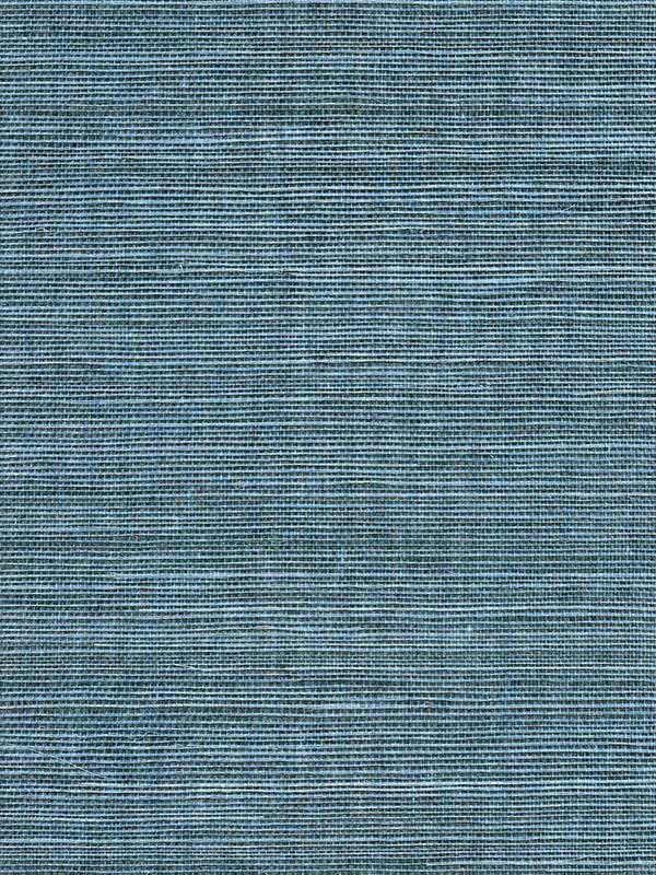 Solo Sisal fabric in moody blue color - pattern number WNW2245.WT.0 - by Winfield Thybony in the Symphony Textures collection