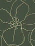 Garden fabric in forest color - pattern number WTN1007.WT.0 - by Winfield Thybony in the Taniya Nayak collection