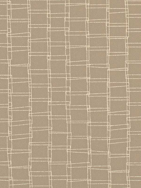 Looped wallpaper in tapioca color - pattern number WTN1085.WT.0 - by Winfield Thybony in the Taniya Nayak collection