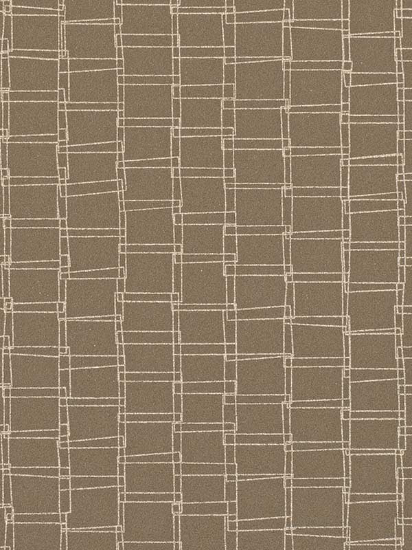Looped wallpaper in macchiato color - pattern number WTN1090.WT.0 - by Winfield Thybony in the Taniya Nayak collection