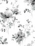 Watercolor Windflower Peel and Stick wallpaper in inkwell and heather color - pattern number NW42200 - by NextWall in the Peel and Stick Wallpaper by Nextwall collection