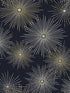 Starburst Geo Peel and Stick fabric in midnight and gold color - pattern number NW43102 - by NextWall in the Peel and Stick Wallpaper by Nextwall collection