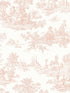 Chateau Toile Peel and Stick fabric in blush color - pattern number NW43301 - by NextWall in the Peel and Stick Wallpaper by Nextwall collection