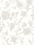 Jasmine Chinoiserie Peel and Stick wallpaper in harbor mist color - pattern number NW43405 - by NextWall in the Peel and Stick Wallpaper by Nextwall collection