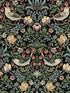 Aves Garden Peel and Stick wallpaper in ebony color - pattern number NW43700 - by NextWall in the Peel and Stick Wallpaper by Nextwall collection