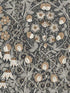 Tulip Garden Peel and Stick wallpaper in wrought iron and chamois color - pattern number NW43805 - by NextWall in the Peel and Stick Wallpaper by Nextwall collection