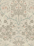 Victorian Garden Peel and Stick fabric in lunar rock and clay color - pattern number NW44506 - by NextWall in the Peel and Stick Wallpaper by Nextwall collection