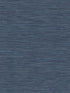 Cyrus Faux Grasscloth Peel and Stick wallpaper in naval blue and metallic silver color - pattern number NW44702 - by NextWall in the Peel and Stick Wallpaper by Nextwall collection