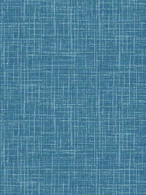 Emerson Linen wallpaper in blue color - pattern number 4046-26351 - by A Street Prints in the Aura collection