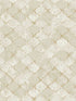 Pilak Ogee Tile fabric in gold color - pattern number 4105-86609 - by A Street Prints in the Lumina collection