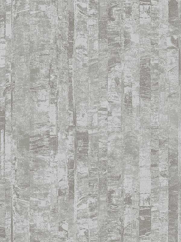 Zinarliya Column wallpaper in silver color - pattern number 4105-86628 - by A Street Prints in the Lumina collection