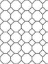 Bee Hive fabric in black white color - pattern number G45405 - by Galerie in the Just Kitchens collection