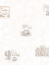 Coffee fabric in beige color - pattern number G45414 - by Galerie in the Just Kitchens collection