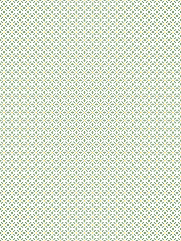 Leaf Dot Spot wallpaper in green yellow color - pattern number G45434 - by Galerie in the Just Kitchens collection