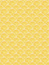 Lemon Scallop wallpaper in yellow color - pattern number G45438 - by Galerie in the Just Kitchens collection
