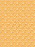 Lemon Scallop wallpaper in orange color - pattern number G45439 - by Galerie in the Just Kitchens collection
