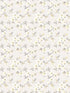 Anenome Mini fabric in grey yellow color - pattern number G78486 - by Galerie in the Secret Garden collection