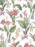 Cottage Botanical fabric in fresh colours color - pattern number G78505 - by Galerie in the Secret Garden collection