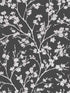 Wispy Branches wallpaper in black grey color - pattern number G78531 - by Galerie in the Secret Garden collection
