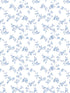 Delicate Floral fabric in blue color - pattern number G56647 - by Galerie in the Small Prints collection