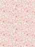 Mini Mod Floral wallpaper in cranberry tan color - pattern number G56666 - by Galerie in the Small Prints collection