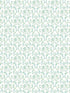 Ogee Floral wallpaper in emerald green turquoise color - pattern number G56680 - by Galerie in the Small Prints collection