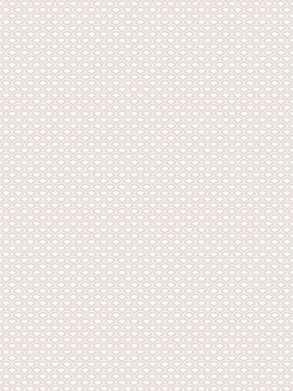 Shell Top wallpaper in taupe color - pattern number G56687 - by Galerie in the Small Prints collection
