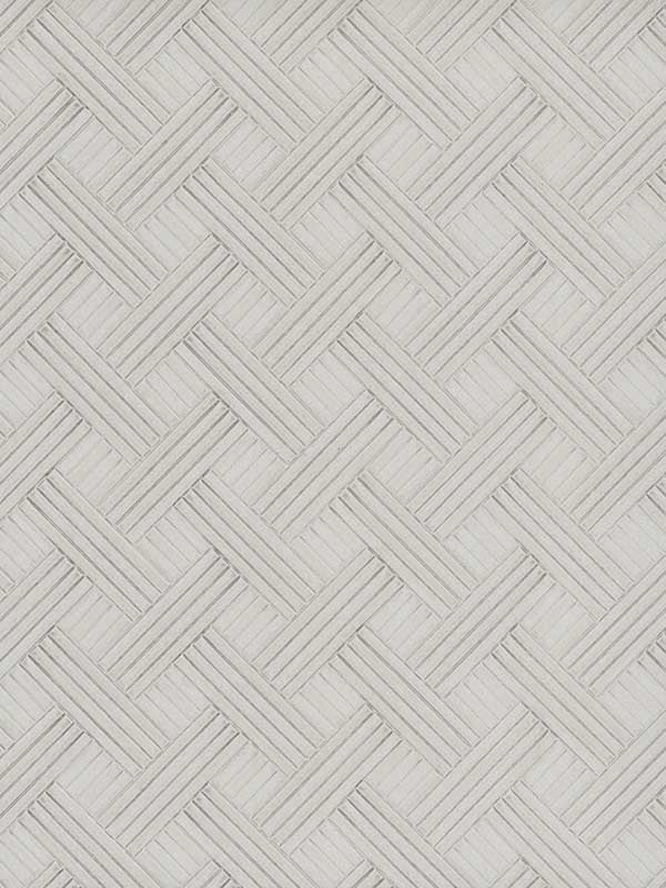 Wickwork wallpaper in pearl trax color - pattern number RRD7647 - by Ronald Redding in the Industrial Interiors Vol III collection