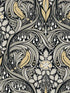 Bird Ogee Peel and Stick fabric in ebony and sepia color - pattern number NW46200 - by NextWall in the Peel and Stick Wallpaper by Nextwall collection