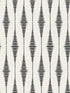 Striped Ikat Peel and Stick wallpaper in ebony and linen color - pattern number NW46410 - by NextWall in the Peel and Stick Wallpaper by Nextwall collection
