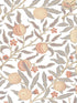 Pomegranate Peel and Stick wallpaper in daydream grey and melon color - pattern number NW48003 - by NextWall in the Peel and Stick Wallpaper by Nextwall collection