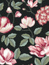 Morning Garden wallpaper in black color - pattern number GR5901 - by York in the Inspired by Color Black and White III collection