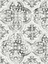 Quartet wallpaper in white and black color - pattern number MN1890 - by York in the Inspired by Color Black and White III collection