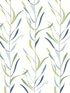 Chloe Vine wallpaper in peacock color - pattern number GO8323 - by York in the Inspired by Color Blues II collection